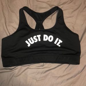 Nike JUST DO IT sports bra